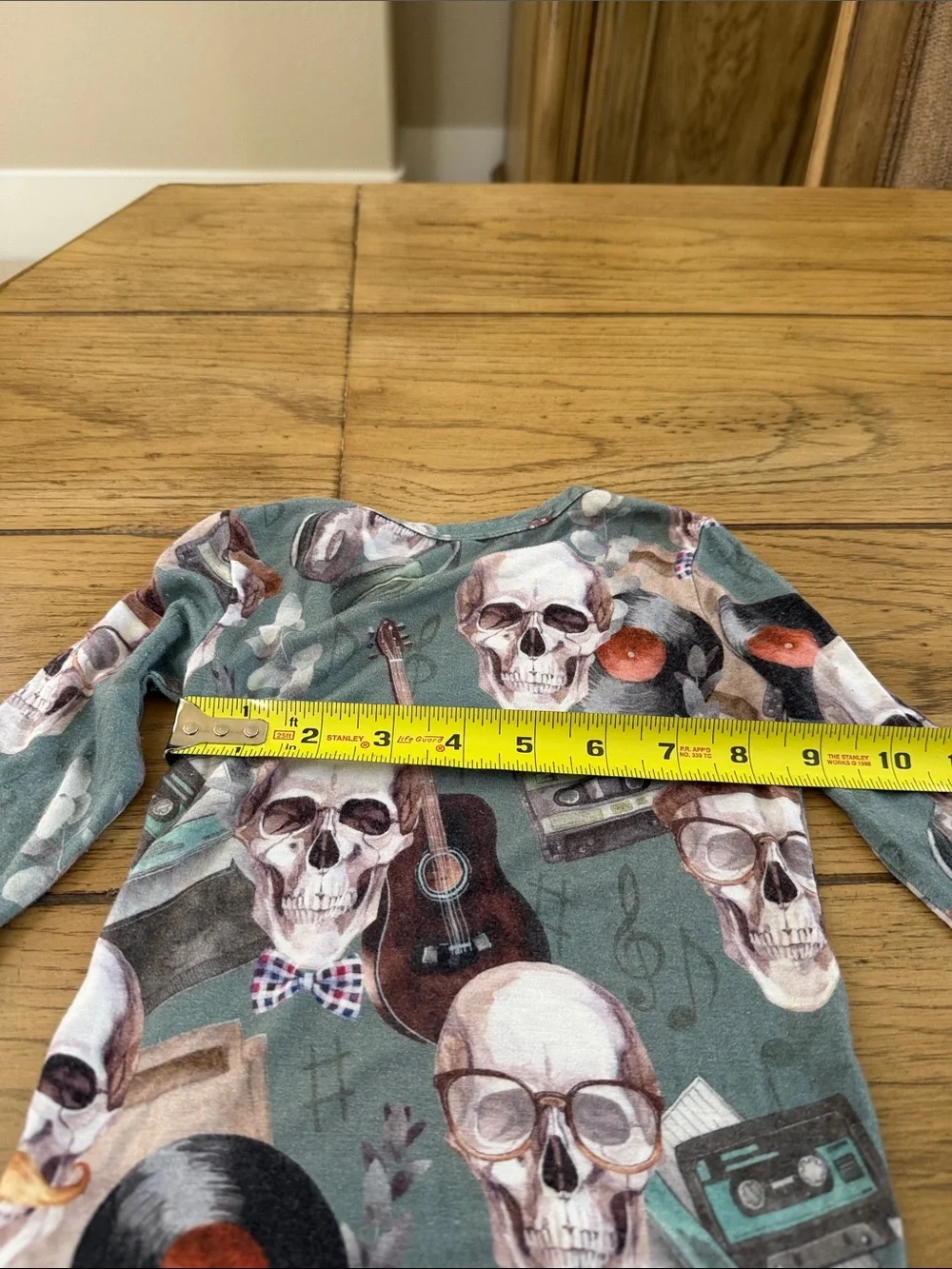 Halloween skulls pirate Pajamas by Posh Peanut
